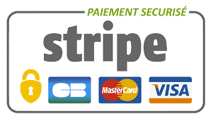 Logo paiement sécurisé Stripe